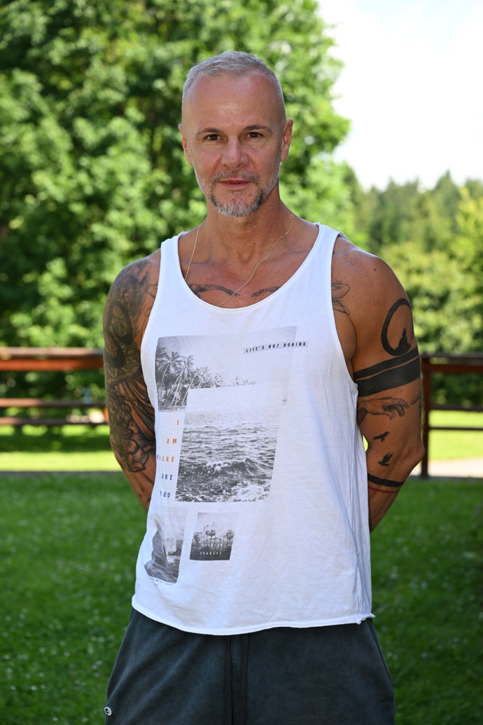 FOTO: Braňo Polák na soustředění Anděl mezi zdravotníky. – stránka 35