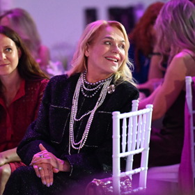Bývalá první dáma Dagmar Havlová na Fashion Night brno.