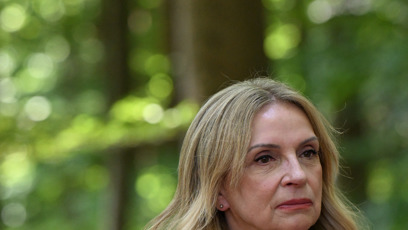 FOTO: Ivana Chýlková v lese.