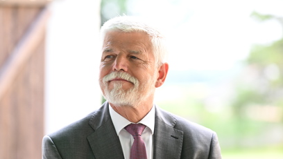 FOTO: Petr Pavel vypadal spokojeně.