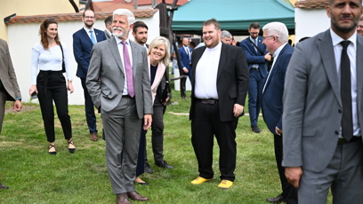 FOTO: Petr Pavel a Eva Pavlová na Vysočině.