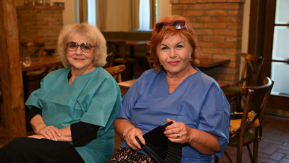 FOTO: Iva Hüttnerová seděla vedle Hany Křížkové.