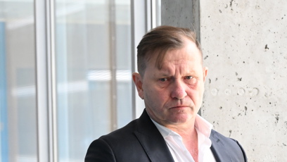 FOTO: Jaromír Soukup u soudu s Agátou Hanychovou.