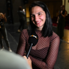 Kateřina Marie Fialová se během rozhovoru usmívala.