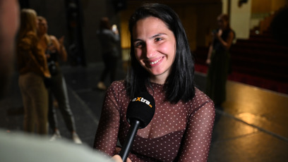 FOTO: Kateřina Marie Fialová se během rozhovoru usmívala.