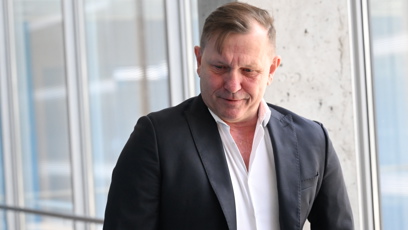 FOTO: Jaromír Soukup u soudu s Agátou Hanychovou.