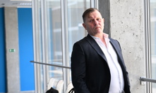 Jaromír Soukup u soudu s Agátou Hanychovou.
