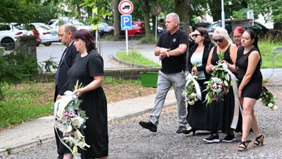 FOTO: Poslední rozloučení s Bárou Tlučhořovou.