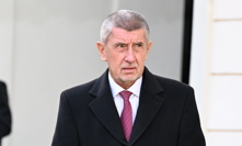 Andrej Babiš na Pražském Hradě.