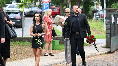 FOTO: Poslední rozloučení s Bárou Tlučhořovou.