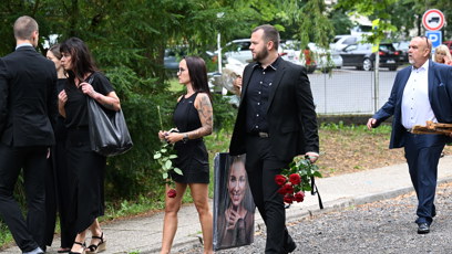FOTO: Poslední rozloučení s Bárou Tlučhořovou.