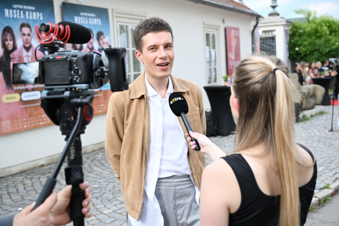 FOTO: Daniel Krejčík během rozhovoru pro eXtra.cz.