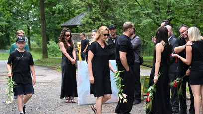 FOTO: Poslední rozloučení s Bárou Tlučhořovou.