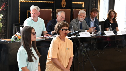FOTO: Petra Černocká na Dětském činu roku 2026.