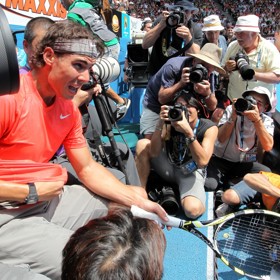 Rafael Nadal si vydělala balík pěnez.