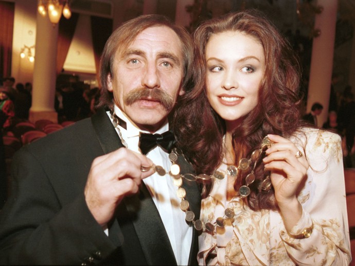 FOTO: Lenka Beličková v roce 1995 s Pavlem Zedníčkem.