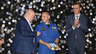 FOTO: Astronauti Aleš Svoboda a Vladimír Remek