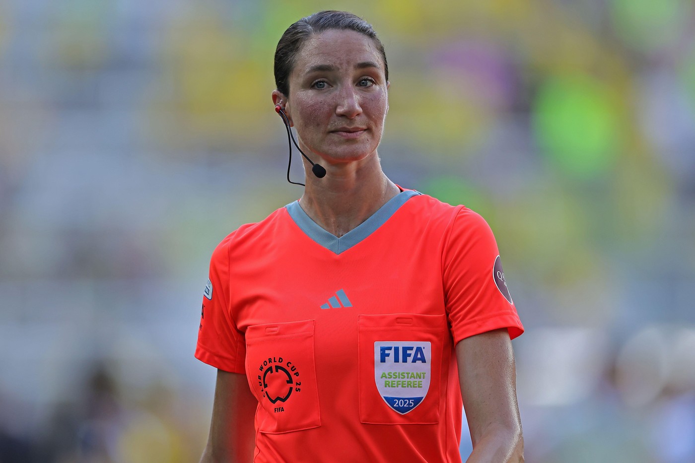 Kathryn Nesbitt píská i na aktuálním mistrovstsví světa.