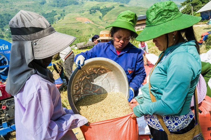 FOTO: Farmáři ve Vietnamu