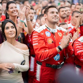 Kim Kardashian na F1.