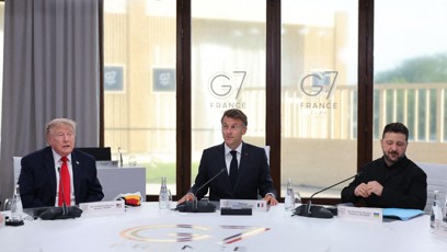 FOTO: Volodymyr Zelenskyj v úterý uvedl, že se lídři G7 shodli na tom, že Rusko válku proti Ukrajině nevyhrává a musí co nejdříve uzavřít dohodu.