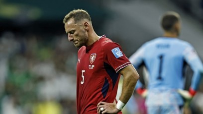 FOTO: Čeští fotbalisté předvedli mizerný výkon.
