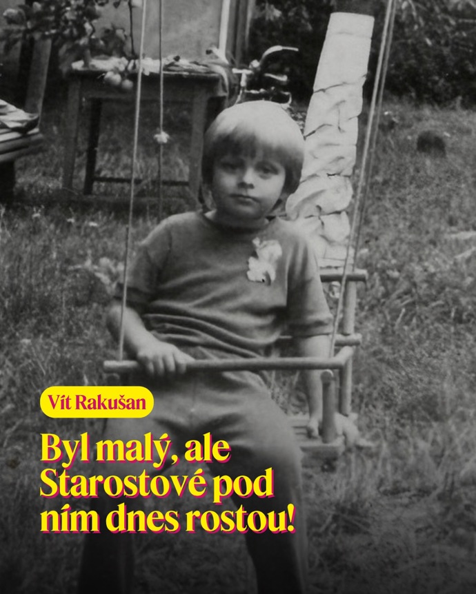 FOTO: „Byl malý, ale Starostové pod ním dnes rostou,“ uvádí hnutí STAN na svém Instagramu k fotografii Víta Rakušana.
