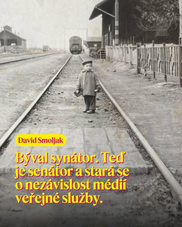 FOTO: „Býval synátor. Teď je senátor a stará se o nezávislost médií veřejné služby,“ uvádí hnutí STAN na svém Instagramu k fotografii Davida Smoljaka. – stránka 5