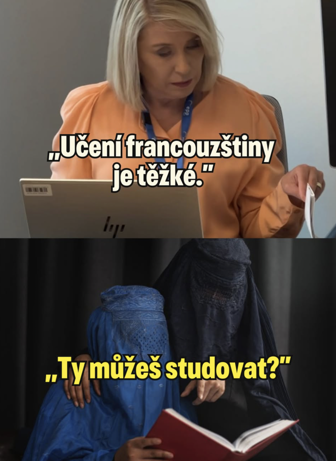 FOTO: Jedna z fotek, kterými Danuše upozornila na situaci v Afghánistánu. – stránka 1