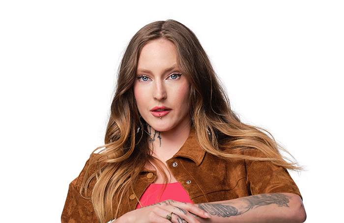 Umělkyně Simona "Tokju" Holubová.