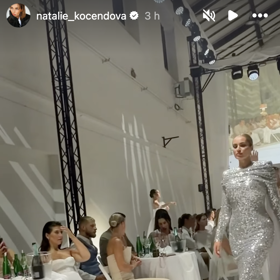 Kateřina Kadlecová udělala ohavné gesto.