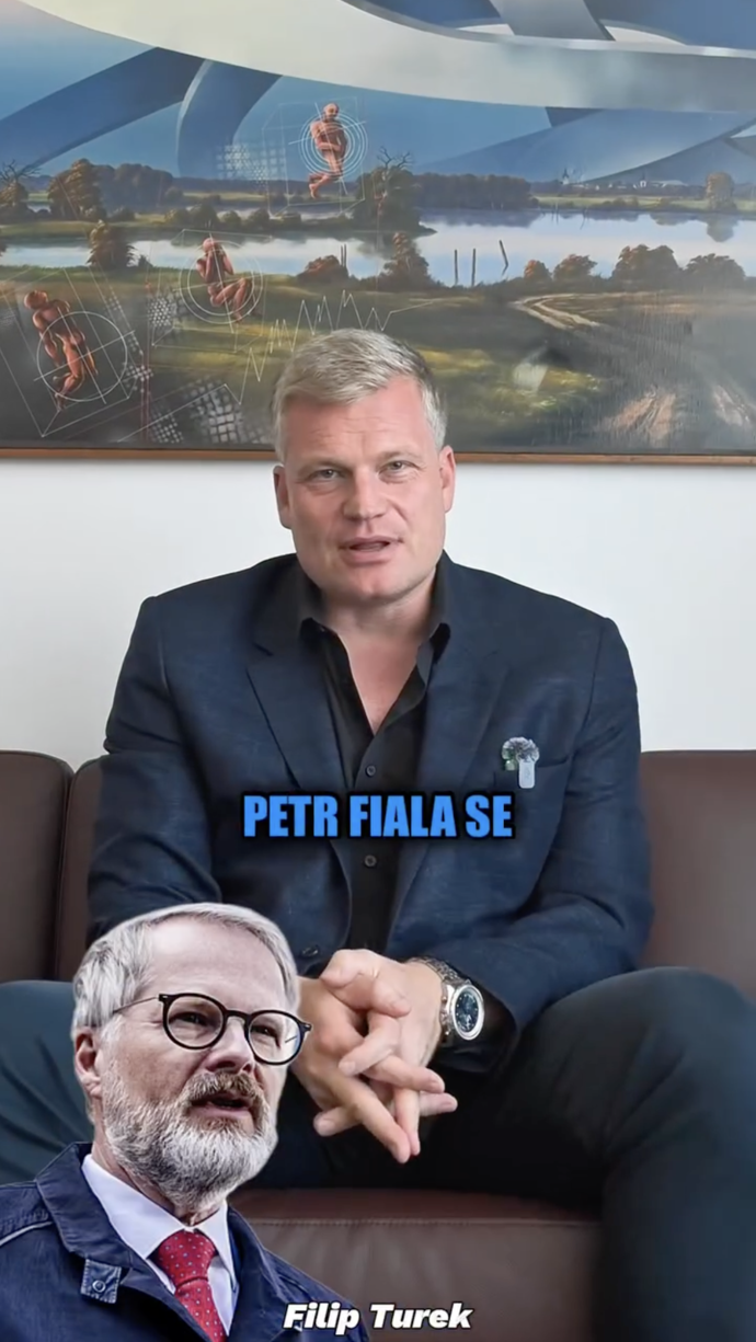 FOTO: Filip Turek se ve svém novém videu ostře opřel do tehdejší vládní reprezentace. – stránka 30