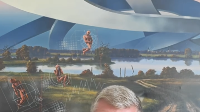 FOTO: Jako důkaz použil zprávu z ČT24, která potvrzuje, že Česko loňský dvouprocentní armádní cíl nesplnilo.