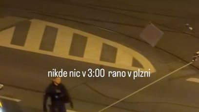 FOTO: Situace se odehrála zhruba ve 3 hodiny ráno.