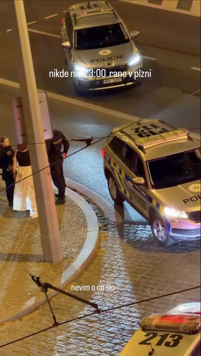 FOTO: Podle vyjádření Plzeňské policie, muž nespolupracoval. – stránka 4