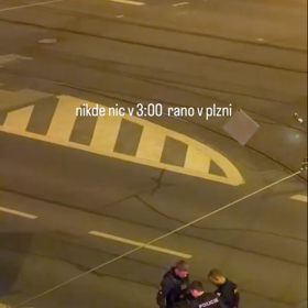 Na jednoho muže bylo více policistů.