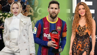 FOTO: Shakira, Lionel Messi a Madonna.