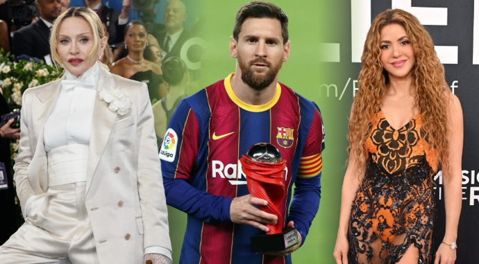 FOTO: Shakira, Lionel Messi a Madonna. – stránka 1