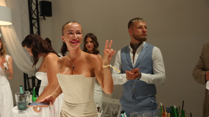 FOTO: Nela Slováková s Radkem Roušalem na módní přehlídce Poner.