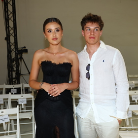 Karolína Jirásková s partnerem.