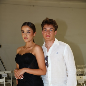 Karolína Jirásková a partner. 