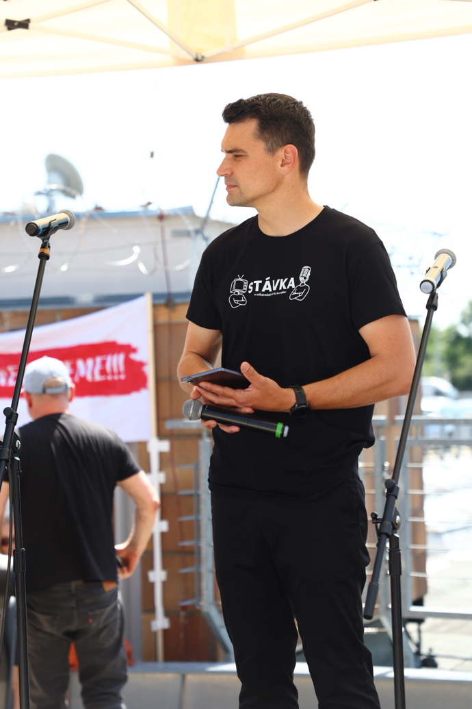 FOTO: Daniel Stach pohrozil odchodem z ČT.