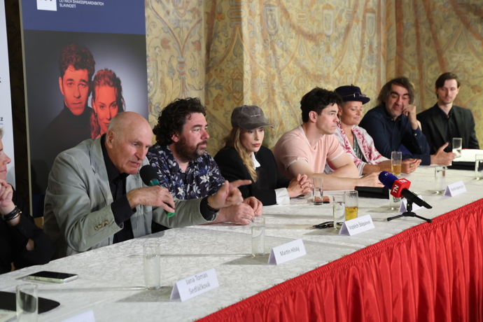 FOTO: Tisková konference k Shakespearovským slavnostem.