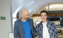 Daniel Krejčík s novým partnerem Jiřím Vymětalem.