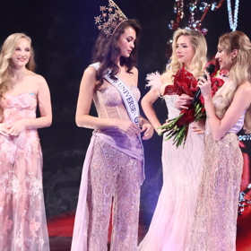 Korunovace Miss Universe Česko Sophia Maria Osako.