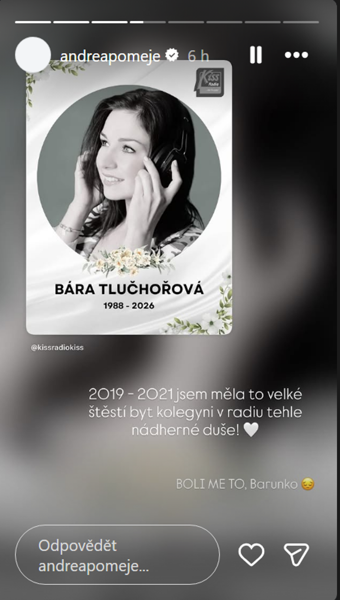 FOTO: Andreja Pomeje sdílela smutný příspěvek. – stránka 71