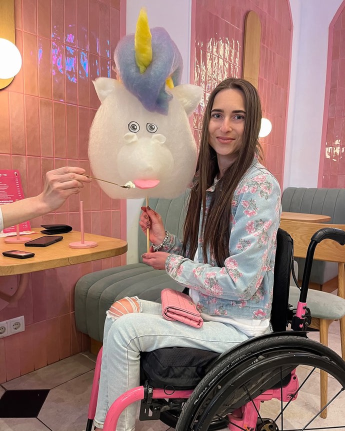 FOTO: Erika Bartošová se snaží užívat si každý den.
