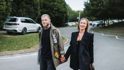 FOTO: Radek Roušal a Nela Slováková.
