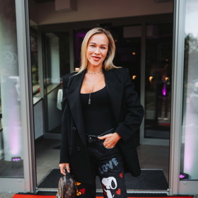 Nela Slováková dorazila na Golf v Brně. 