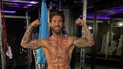 FOTO: Sergio Ramos ukázal vysekané tělo.
